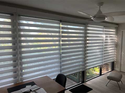 Designer Banded Shades